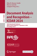 Cover: Document Analysis and Recognition - ICDAR 2024 - Springer