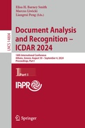 Cover: Document Analysis and Recognition - ICDAR 2024 - Springer