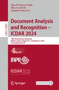 Cover: Document Analysis and Recognition - ICDAR 2024 - Springer