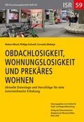 Cover: Obdachlosigkeit, Wohnungslosigkeit und prek&auml;res Wohnen - Verlag der &ouml;sterreichischen Akademie der Wissenschaften