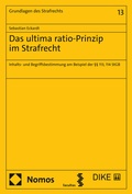 Cover: Das ultima ratio-Prinzip im Strafrecht - Facultas