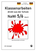 Cover: NaWi 5/6, Band 2, Klassenarbeiten direkt aus der Schule mit L&ouml;sungen - Durchblicker Verlag