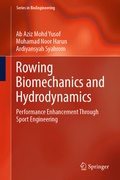 Cover: Rowing Biomechanics and Hydrodynamics - Springer