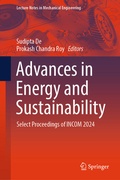 Cover: Advances in Energy and Sustainability - Springer