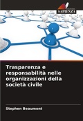 Cover: Trasparenza e responsabilita nelle organizzazioni della societa civile - Edizioni Sapienza