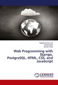 Cover: Web Programming with Django, PostgreSQL, HTML, CSS, and JavaScript - LAP Lambert Academic Publishing