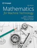 Cover: Mathematics for Machine Technology - CENGAGE Learning Custom Publishing