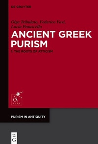 Abbildung von: Ancient Greek Purism - De Gruyter