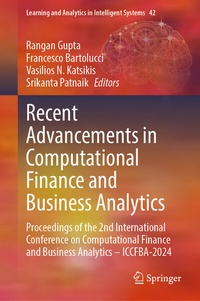 Enlarge image Cover: Recent Advancements in Computational Finance and Business Analytics - Springer