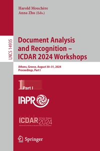 Abbildung von: Document Analysis and Recognition - ICDAR 2024 Workshops - Springer
