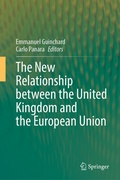 Cover: The New Relationship between the United Kingdom and the European Union - Springer