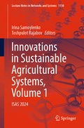 Cover: Innovations in Sustainable Agricultural Systems, Volume 1 - Springer