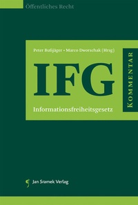 Abbildung von: Kommentar zum IFG Informationsfreiheitsgesetz - Jan Sramek Verlag KG