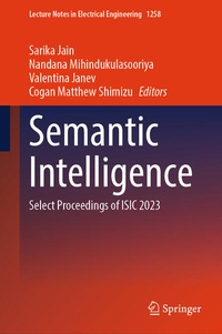 Enlarge image Cover: Semantic Intelligence - Springer