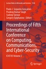 Cover: Proceedings of Fifth International Conference on Computing, Communications, and Cyber-Security - Springer