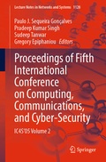 Cover: Proceedings of Fifth International Conference on Computing, Communications, and Cyber-Security - Springer