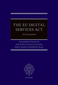 Abbildung von: The EU Digital Services Act - OUP eBook