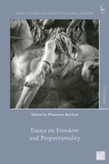 Cover: Essays on Freedom and Proportionality - Hart Publishing