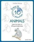 Cover: Draw in 10 Minutes: Animals - Search Press Ltd