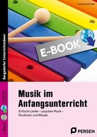Abbildung von: Musik im Anfangsunterricht - Persen Verlag