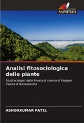Cover: Analisi fitosociologica delle piante - Edizioni Sapienza