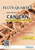 Cover: Flute Quartet "Can Can" score & parts - Glissato Edizioni Musicali
