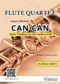 Abbildung von: Flute Quartet "Can Can" score & parts - Glissato Edizioni Musicali
