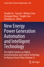 Cover: New Energy Power Generation Automation and Intelligent Technology - Springer