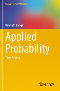 Enlarge image Cover: Applied Probability - Springer