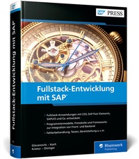Enlarge image Cover: Fullstack-Entwicklung mit SAP - SAP PRESS