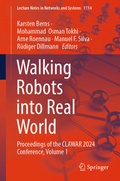 Cover: Walking Robots into Real World - Springer