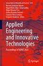 Cover: Applied Engineering and Innovative Technologies - Springer