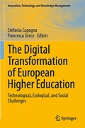 Cover: The Digital Transformation of European Higher Education - Springer