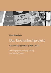 Abbildung von: Hans Altenhein: Das Taschenbuchprojekt - Hauswedell Verlag e.K.