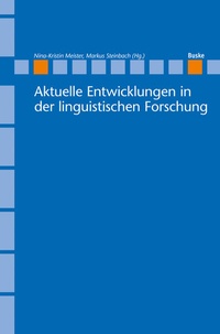 Abbildung von: Aktuelle Entwicklungen in der linguistischen Forschung - Buske, H