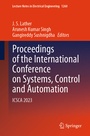 Cover: Proceedings of the International Conference on Systems, Control and Automation - Springer