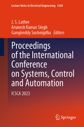 Cover: Proceedings of the International Conference on Systems, Control and Automation - Springer