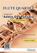 Cover: Flute Quartet "Addio del Passato" score & parts - Glissato Edizioni Musicali
