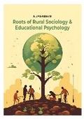 Cover: Roots of Rural Sociology & Educational Psychology - New India Publishing Agency