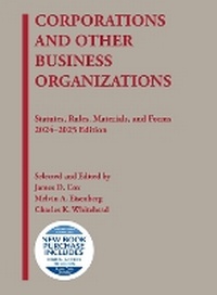 Abbildung von: Corporations and Other Business Organizations - Foundation Press