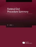 Abbildung von: Civil Procedure Summary - Foundation Press