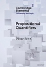 Cover: Propositional Quantifiers - Cambridge University Press