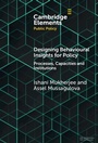Cover: Designing Behavioural Insights for Policy - Cambridge University Press