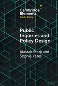 Cover: Public Inquiries and Policy Design - Cambridge University Press