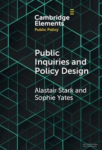 Enlarge image Cover: Public Inquiries and Policy Design - Cambridge University Press