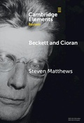Cover: Beckett and Cioran - Cambridge University Press