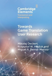 Abbildung von: Towards Game Translation User Research - Cambridge University Press
