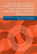 Cover: The Cambridge Handbook of Parental Monitoring and Information Management during Adolescence - Cambridge University Press