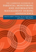 Cover: The Cambridge Handbook of Parental Monitoring and Information Management during Adolescence - Cambridge University Press
