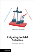 Cover: Litigating Judicial Selection - Cambridge University Press